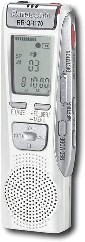 Best Buy Panasonic Digital Voice Recorder Rr Qr