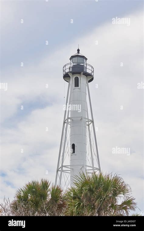 Lighthouse on Gasparilla Island, Florida Stock Photo - Alamy