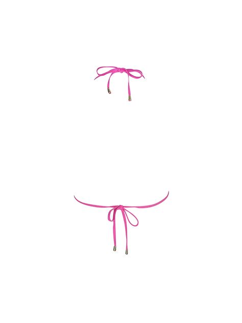 HOT STUFF Damen Bikinioberteil Triangel Solid Pink