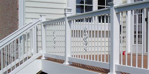 How To Install Vinyl Stair Railing - Transitional Handrail Stainless ...