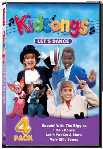 Kidsongs Lets Dance 4 Pack The Kidsongs Kids Bruce