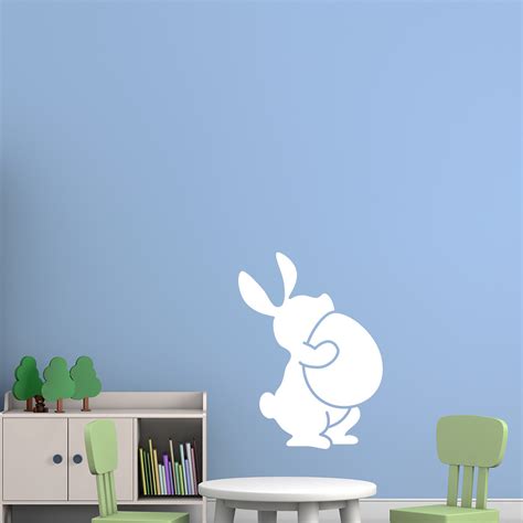 Vinilo Conejo De Pascua Ambiance Sticker Rv Vinilos Decorativos Y