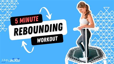 Rebounder Workout Beginner 5 Minutes Youtube