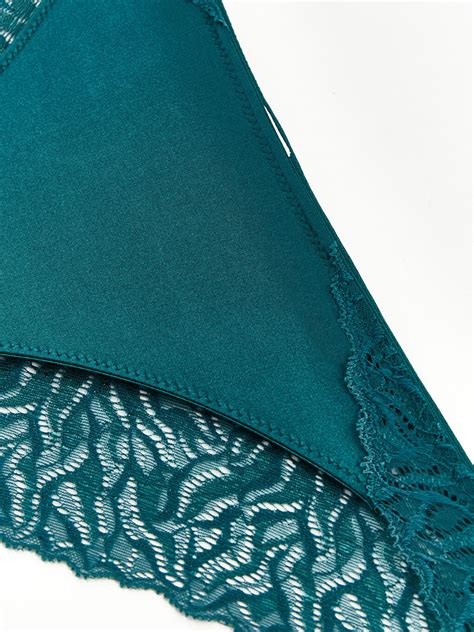 YEŞİL Dantel Detaylı Bikini Külot W AL Z JMJ LCW