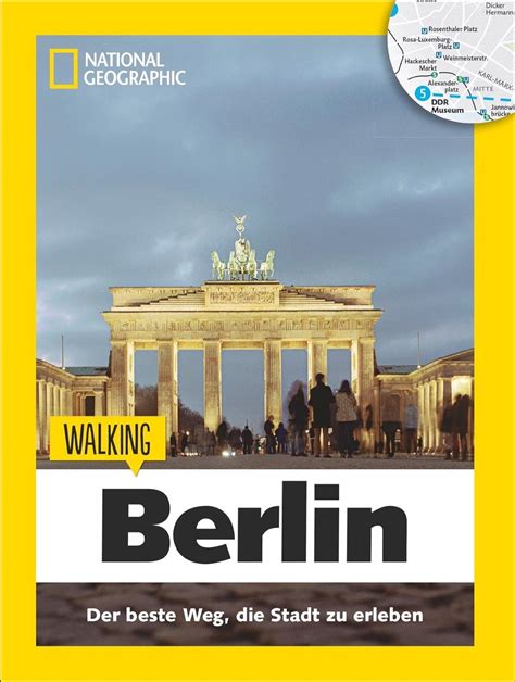 Berlin zu Fuß Walking Berlin Mit detaillierten Karten Stadt zu