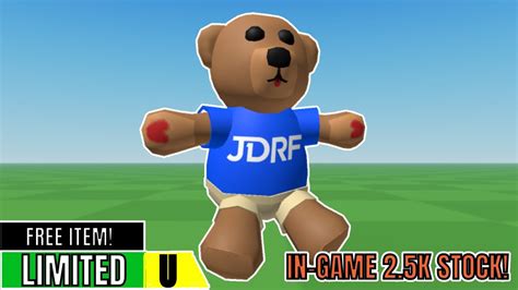 Free In Game Limited How To Get Rufus The Bear With Diabetes® In