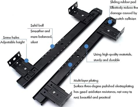 Buy Fuzadel Sliding Keyboard Tray Under Desk Slide Out Keyboard Holder