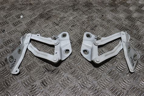 FORD TRANSIT CUSTOM MK8 BONNET HINGES IN FROZEN WHITE 2013 2016 MD16