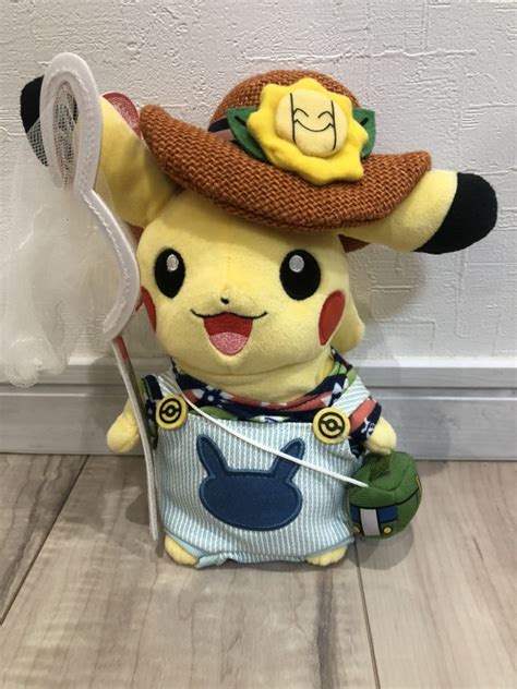 ポケモンセンターオリジナル ぬいぐるみ Pokmon Summer Life ピカチュウ 夏休み サマー ポケセン限定 ポケモンポケット