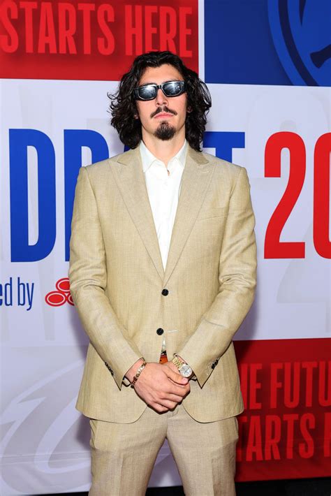 Jaime Jaquez Jr. Gets Shady at NBA Draft 2023 in Sunglasses & Suit