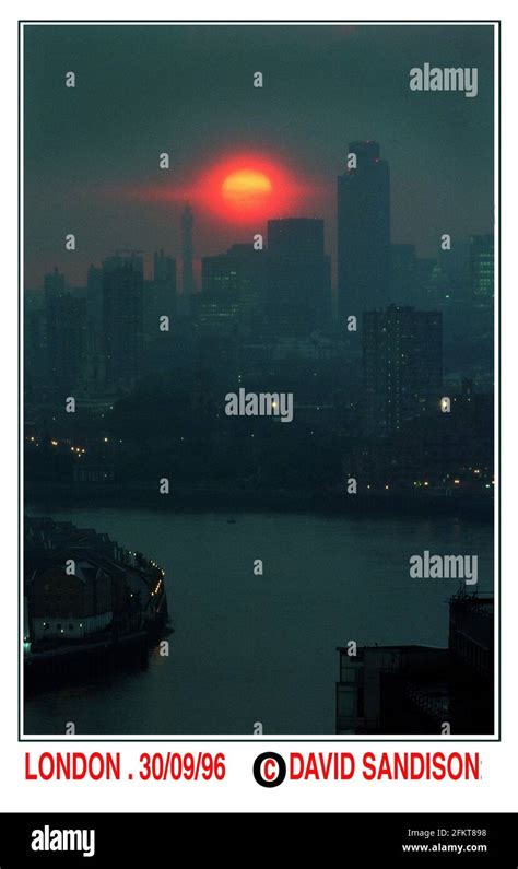 SUNRISE OVER LONDON Stock Photo - Alamy