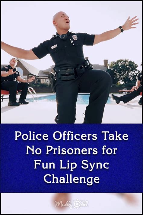 Fun Lip Sync Challenge by Police Officers