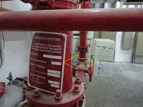 Fire Protection Deficiencies: Hydraulic Calculation Placards - Calc Plates