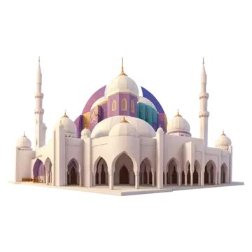 Beautiful Three Dimensional Ramadan Kareem Mosque 3d Mosque