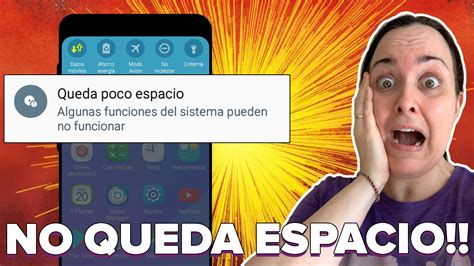 Poco Espacio En Android As Puedes Liberar Espacio En Tu M Vil