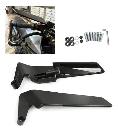 Espejos Aleron Naked Universal Lujo Moto Cuotas sin interés