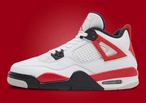 The Jordan 4 Red Cement Releases In August - Sneaker News