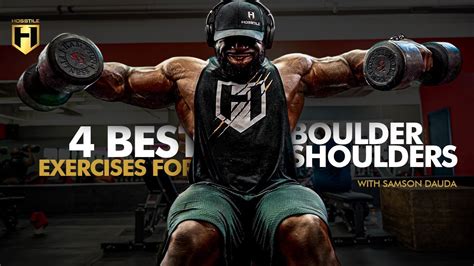 4 Best Exercises For Boulder Shoulders Samson Dauda Shoulder Workout