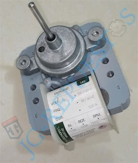 MOTOR 10 5W SARGENT TM REFRIGERADORA INDURAMA MABE 149 JG Ecuador