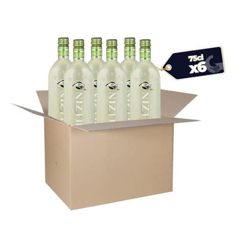 Carton de 6 Bouteilles de L apéritif Jelzin Pomme 75cl Glotelho