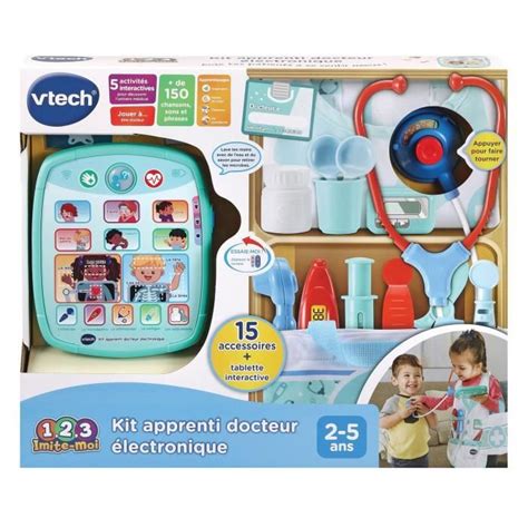 Vtech Imite Moi Kit Apprenti Docteur Lectronique Jouet D