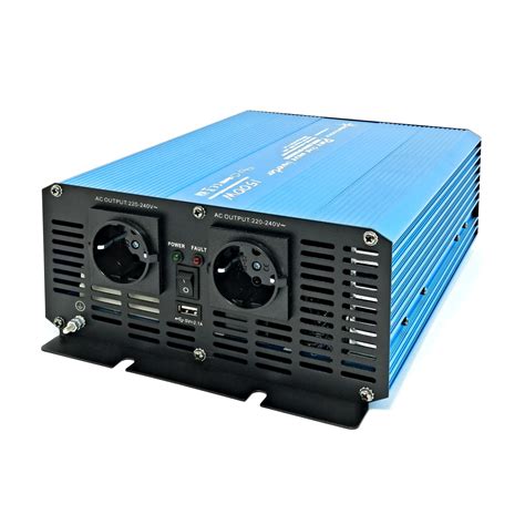 Преобразователь напряжения Solartronics 12В-220В 1500/3000W чистая ...
