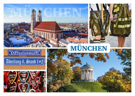 München Sehenswürdigkeiten Urlaubsgrüße und Sprüche Echte