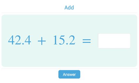 Decimals - Practice with Math Games