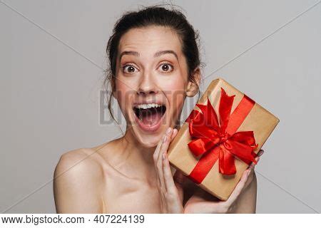 Excited Half Naked Image Photo Free Trial Bigstock