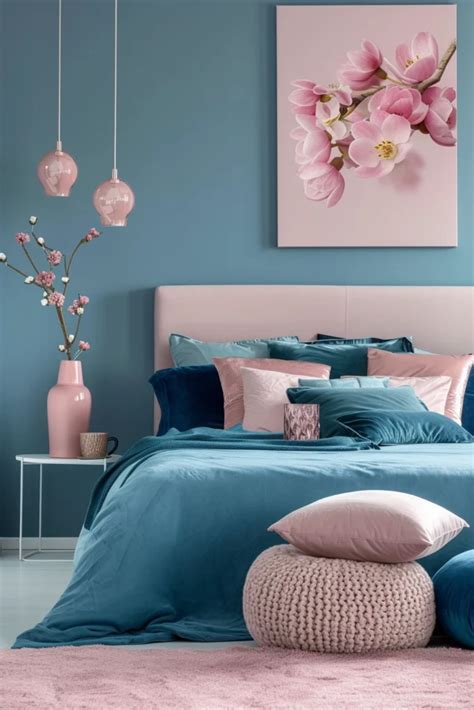 22 Blue and Pink Bedroom Ideas That Look Good Together - Roomy Retreat