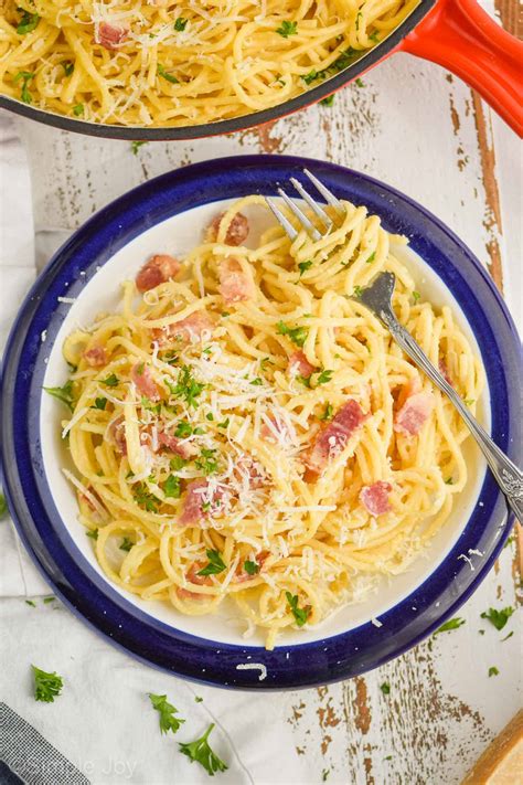 How To Make Carbonara Spaghetti Carbonara I Am Baker This Carbonara