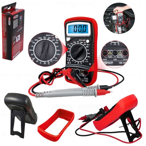 Купить ЭЛЕКТРОННЫЙ ТЕСТЕР С НАБОРОМ ЩУПОВ АВТОМОБИЛЬНЫЙ МУЛЬТИМЕТР С ЖК ...