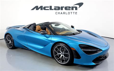 2019 Mclaren 720s Spider Blue With 4479 Miles Available Now