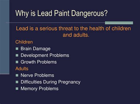 PPT - The Lead-Based Paint Pre-Renovation Education Rule PowerPoint