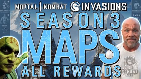 Season Maps Skins For Mortal Kombat Invasions Youtube