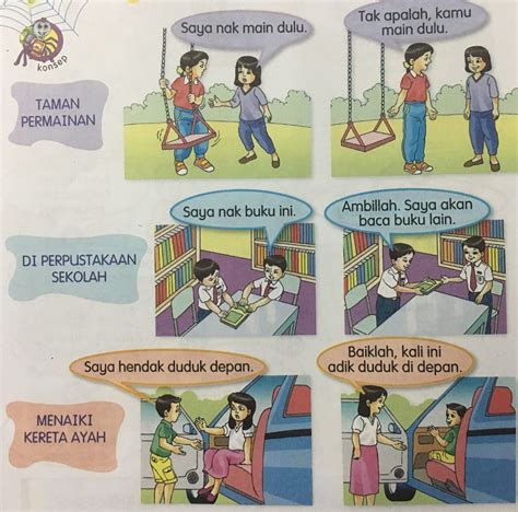 Contoh Gambar Sikap Tanggung Jawab Di Sekolah Kartun - Rangking Soal