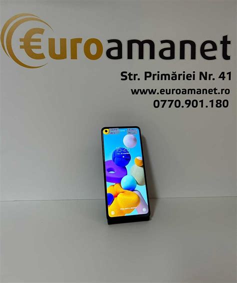 Telefon Mobil Samsung Galaxy A21s 32gb 4g Prism Crush Black P Oradea • Olxro