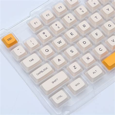 Buy Epomaker Honey Milk Keys Xda Profile Pbt Dye Sublimation