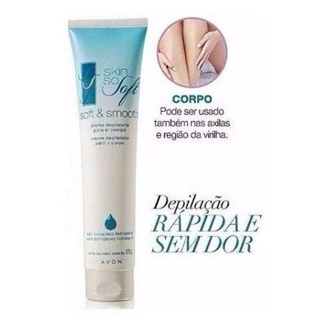 Avon Creme Depilatório para o Corpo Skin So Soft Complexo