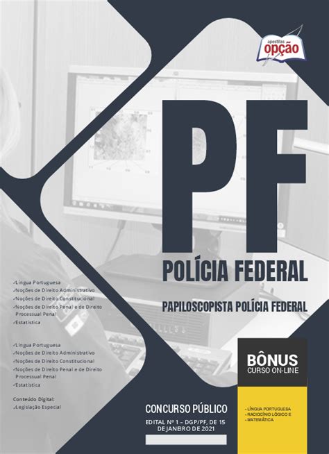 Apostila Pol Cia Federal Pf Papiloscopista Policial Federal