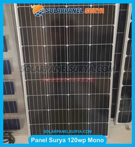 Jual Panel Surya 120 WP Monocrystalline Solar Panel 120 WP Mono