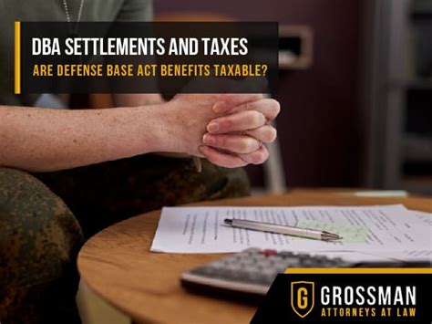 Defense Base Act Settlement Calculator · Grossman Attorneys at Law