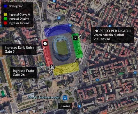 Coldplay Naples Concert How To Find The Place Entrances And Sectors