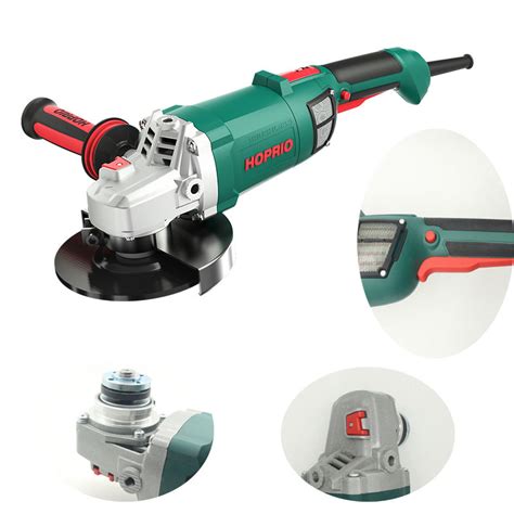 Hoprio 150 180mm 2000w Electric Power Tools Grinder Machine China Angle Grinder And Grinding