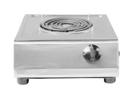 Polished Stainless Steel Jumbo Electric Hot Plate For Kitchen Purpose Size 25x20x12 5cm At