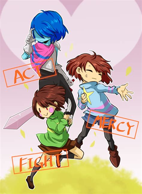 Kris Dreemurr Frisk Chara Kfc Gang Undertale Deltarune The Best