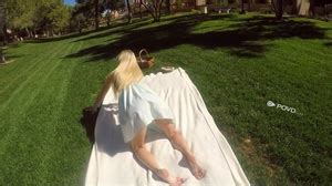 Alluring College Chick With Blonde Hair Receives A Hard XXX Dessert