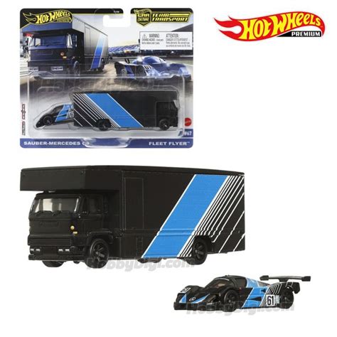 Hot Wheels Premium Sauber Mercedes C Fleet Flyer Hobbydigi