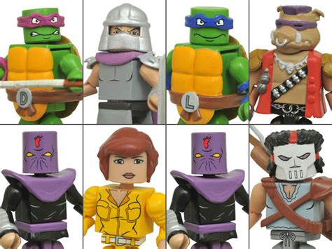 Tmnt Minimates Series 1 Classic Set Of 4 Two Packs