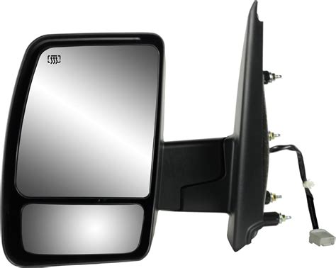 Amazon Trq Mirror Power Black Textured Passenger Side Rh For